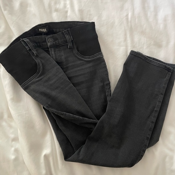 Paige Maternity Noella Straight Jeans Size 24 - Picture 4 of 6